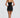 Czarna Sukienka Mini Gorset – Klasyczna Statement Tailoring | Meave & Ivy