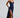 Granatowa Suknia Maxi z Odkrytymi Plecami – Elegancka Wieczorowa | Meave & Ivy