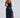 Granatowa Suknia Maxi z Odkrytymi Plecami – Elegancka Wieczorowa | Meave & Ivy