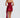 Ciemnoczerwona Sukienka Mini Tailored – Elegancka Strukturalna | Meave & Ivy