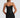 Czarna Sukienka Mini Gorset z Kwiatami – Appliqué Statement | Meave & Ivy